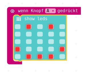 Reaktion auf Tastendruck