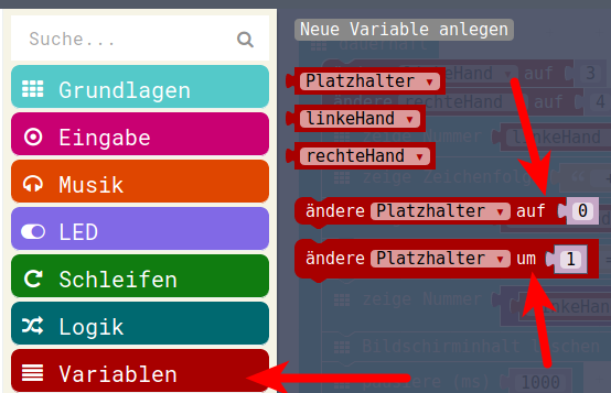 Variablen